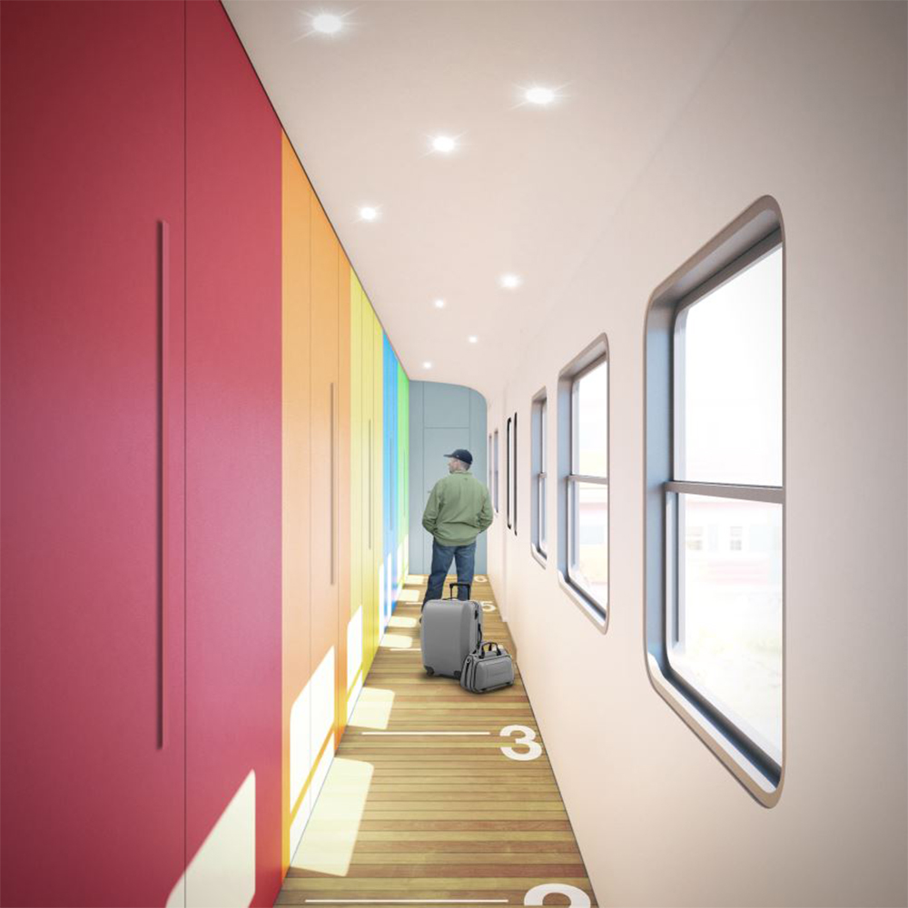 <strong>Projekt koncepcyjny osiedla ze starych wagonów EN57</strong><br/>Katowice 2017